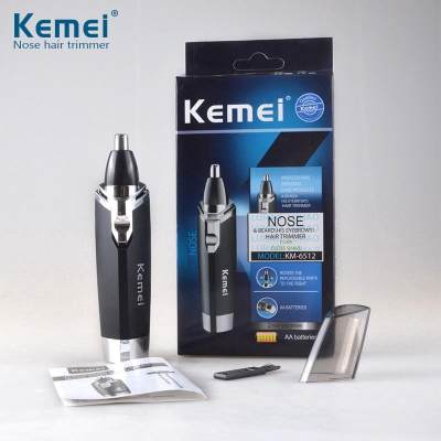 Kemei เครื่องตัดขนจมูก และขนในหู เครื่องตัดแต่งขนคิ้ว เครื่องกันคิ้ว รุ่น KM-6512