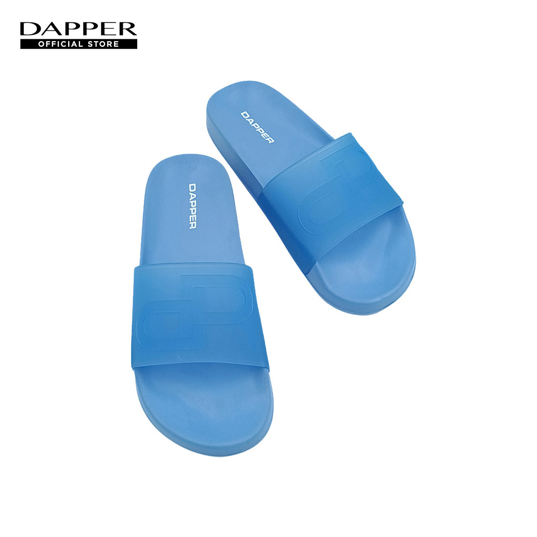 DAPPER DP Icon Transparent Pool Slide Sandals – Blue ราคา 590 บาท*ส่งฟรี