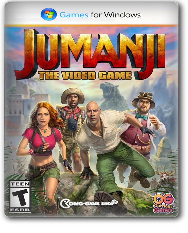 แผ่นเกม PC Game - JUMANJI The Video Game - เกมคอมพิวเตอร์