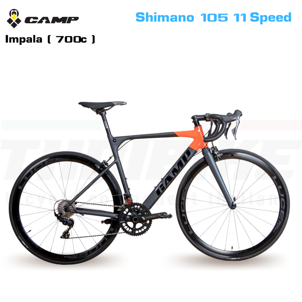 จักรยานเสือหมอบริมเบรค CAMP Impala 22 sp. SHIMANO 105 ราคา 19,900 บาท*ส่งฟรี