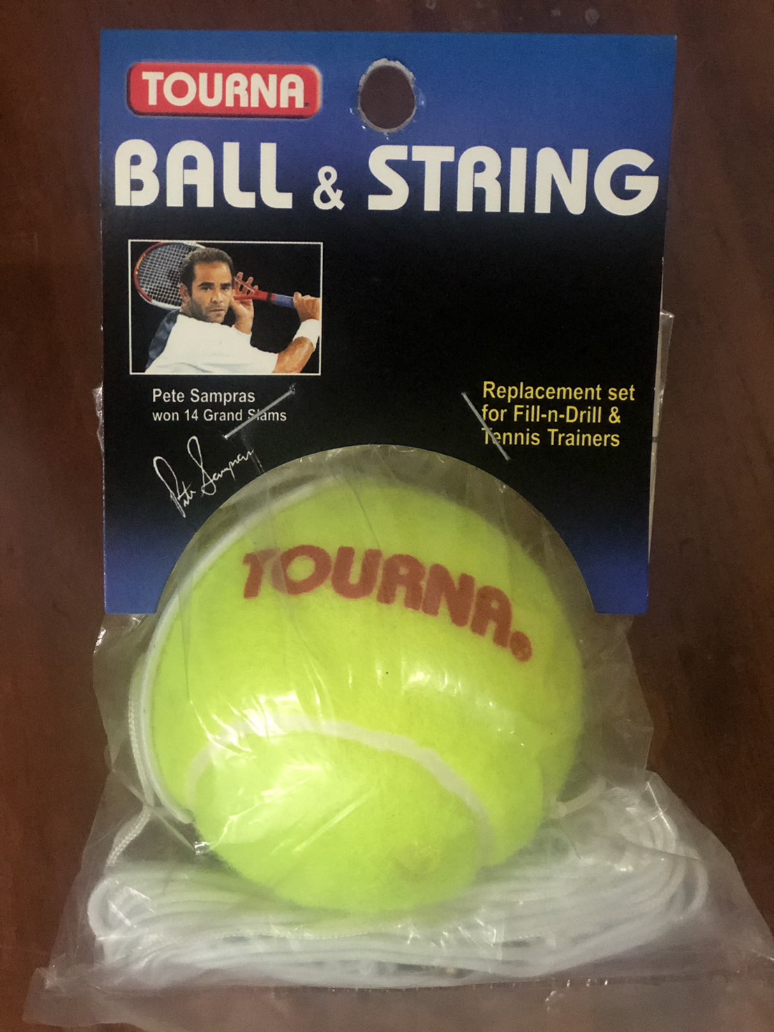 Tourna Ball and String Replacement for Fill Drill Tennis Trainer