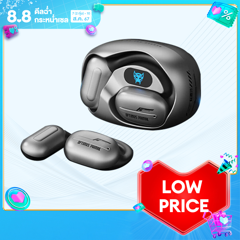 Transformers TF-T20 Bluetooth Headset Hanging Ear OWS Bluetooth Earphone Bluetooth 5.4 Game Sports Running High Sound Quality Men'S Gifts Are Suitable For Huawei Ios Android ราคา 200 บาท*ส่งฟรี