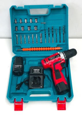 ชุดสว่านแบต สว่านไร้สาย Maktec By Makita 48V พร้อมอุปกรณ์พื้นฐาน