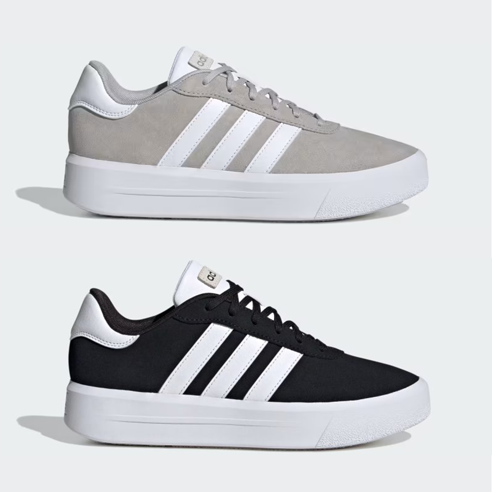 Adidas รองเท้าผ้าใบผู้หญิง Court Platform Suede ราคา 1,800 บาท*ส่งฟรี