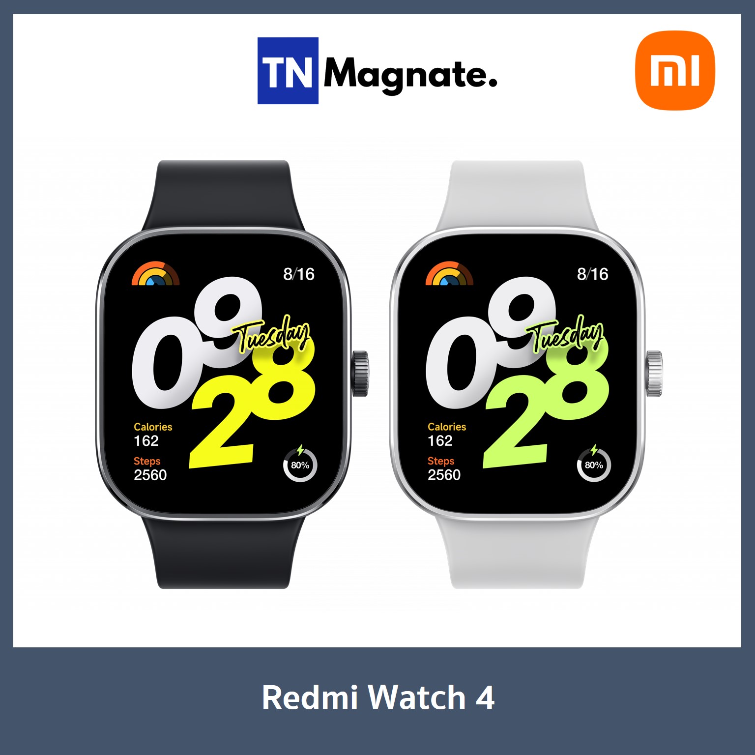 [นาฬิกาสมาร์ทวอทช์] Redmi Watch 4 - เลือกสี ราคา 3,290 บาท*ส่งฟรี