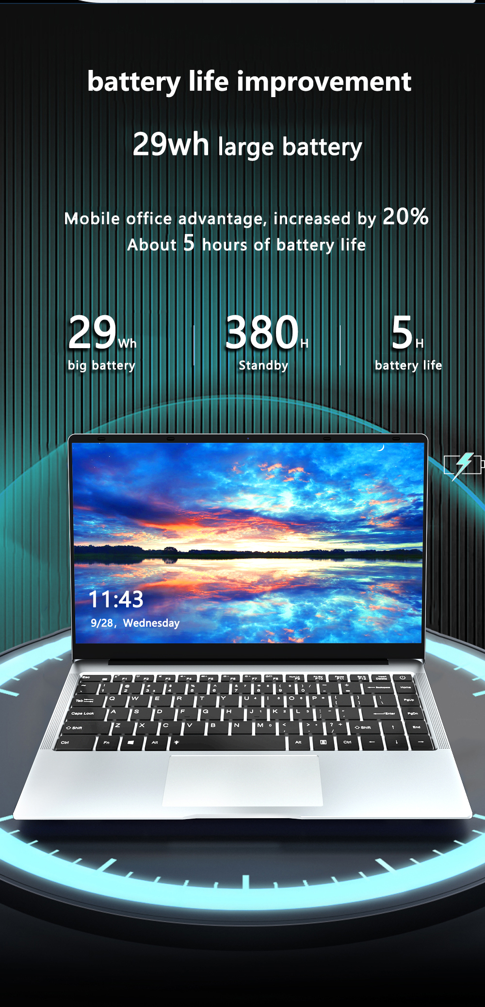 รูปภาพของ 【1 Year Warranty】【Free Gifts】KUU XBOOK 2 Laptop St Online Class Laptop 14.1 Inch 1920x1080 FHD IPS Screen Intel J4105 8G RAM 512G SSD Turbo Up to 2.5 GHz Full-size Keyboard Windows 11 Ultra-thin Portable Computer