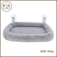 KUMAま เปลแมวติดกระจก แบบไร้สาย พับเก็บได้ รับน้ำหนักได้ถึง 30 kg. เปลแมว ที่นอนแมว เปลแมวติดหน้าต่าง ติดกระจก ที่นอนแมว