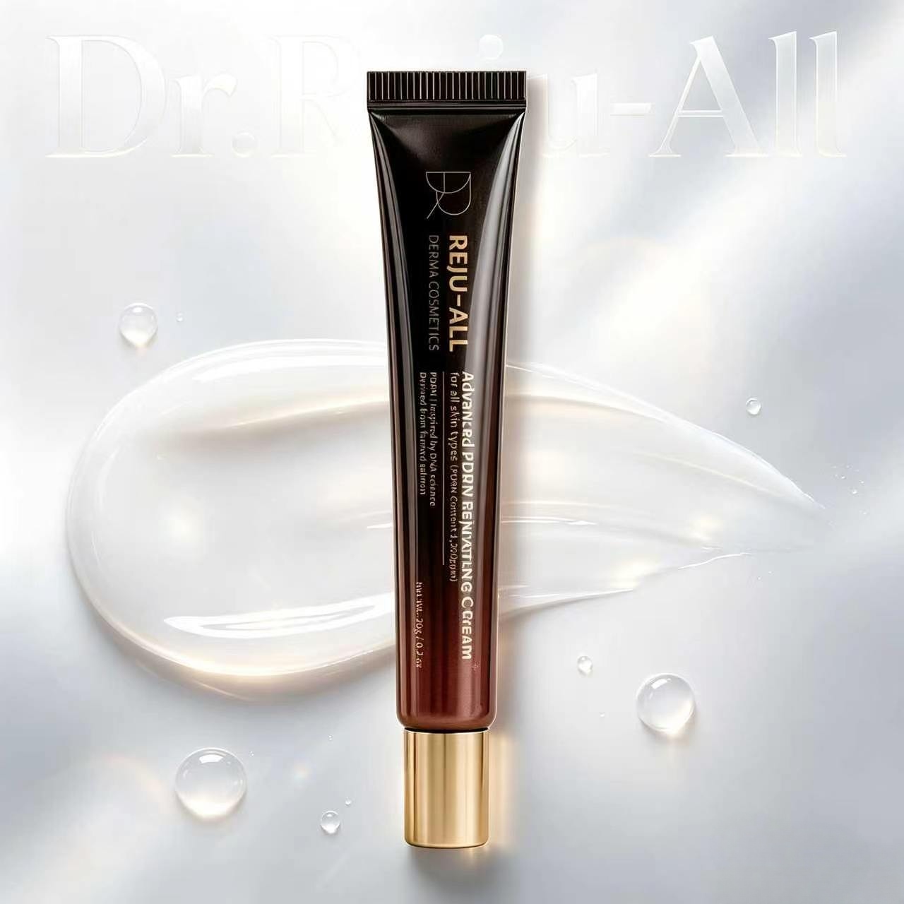 Dr.Reju-All Advanced Pdrn Rejuvenating Cream 20g, Gentle Formula Skin Barrier Repair Cream, Mixed with Salmon Pdrn, Helps Improve Red, Itchy Skin from the Changing Seasons, Strengthens the Skin, and Prevents Skin Allergies. Sensitive Skin Can Be Used Safe ราคา 498 บาท*ส่งฟรี