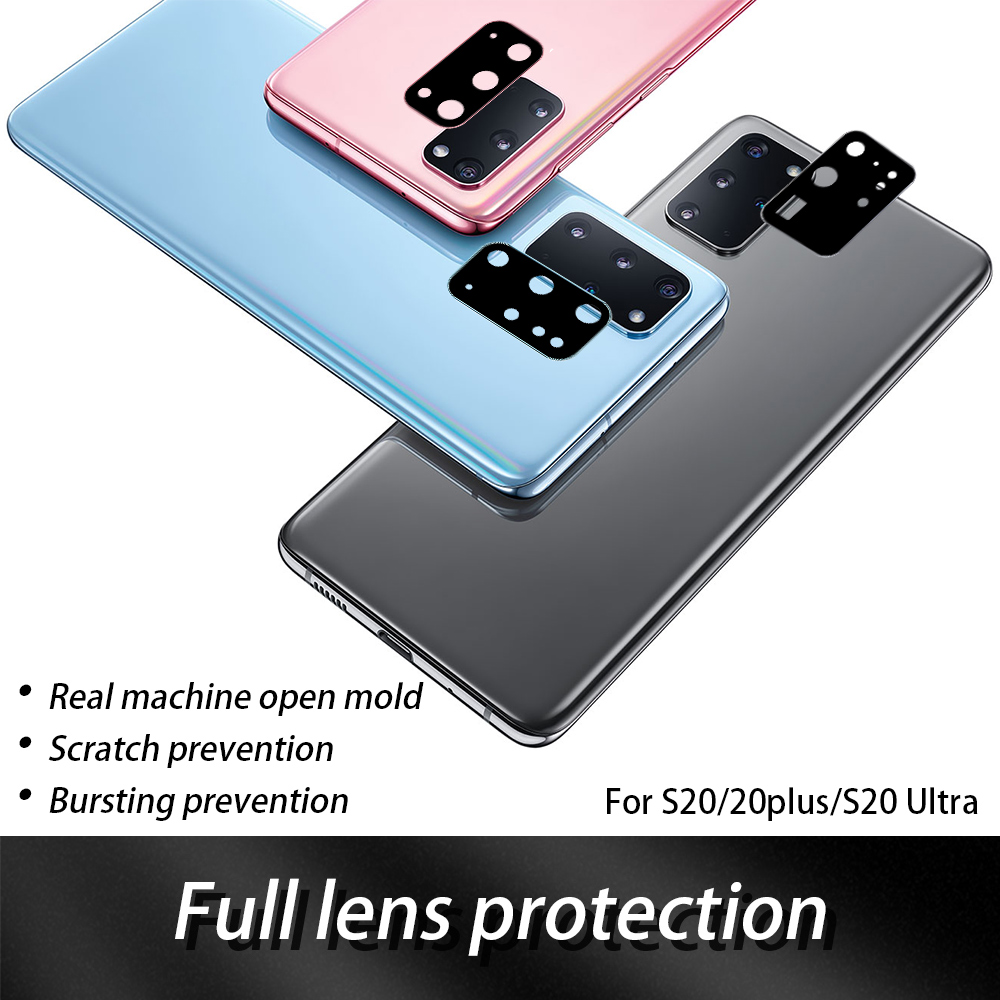 IHBNEP Anti-fingerprint Protection Scratch-proof 3D Full Metal Alloy Cover Protective Film Back Camera Sheet Lens Screen Protector