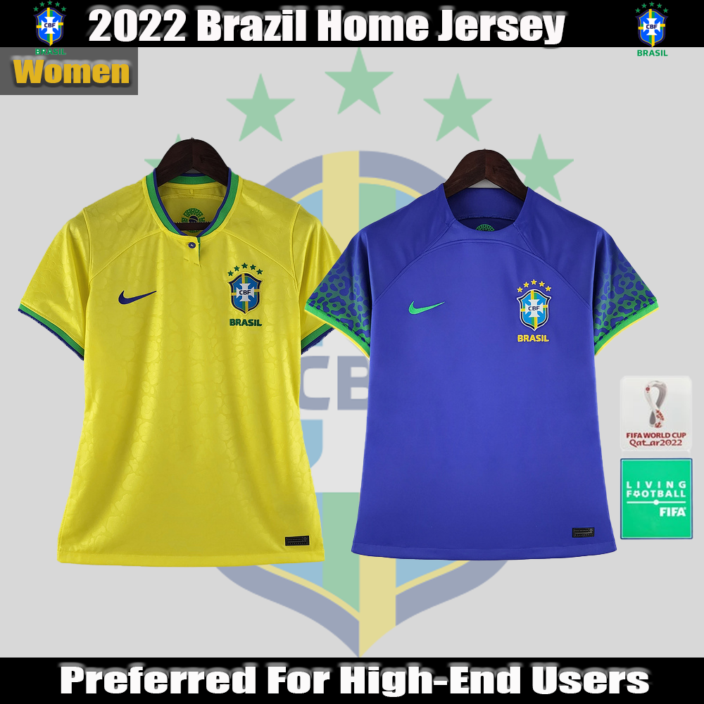 2022 Brazil Soccer Football Kid Jersey T-Shirt Brasil Sports