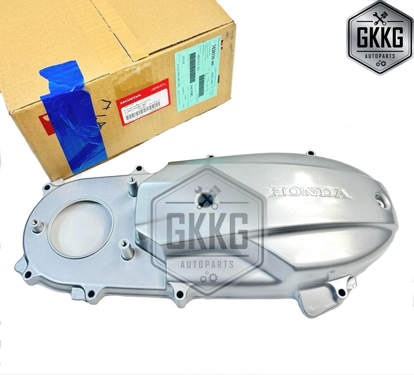 ホンダHONDA カバー,L.サイド 部品番号：11341-GGZ-J00　ダンク Dunk 純正 Genuine Parts 11341－165－920の通販
