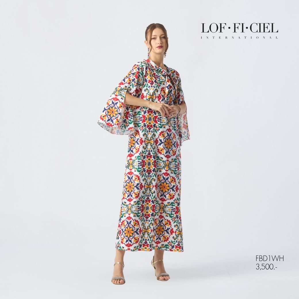 LOF-FI-CIEL maxi dress ราคา 1,750 บาท*ส่งฟรี
