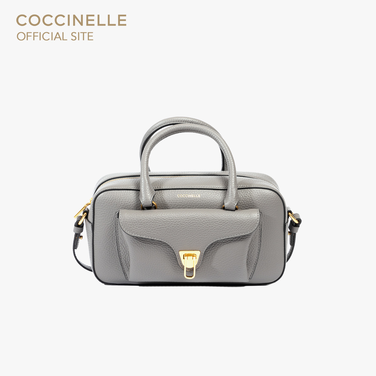COCCINELLE BEAT TOP HANDLE BAG 180401 GRAFITE ราคา 15,900 บาท*ส่งฟรี