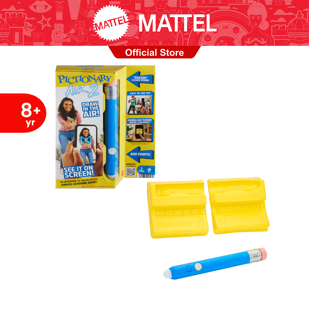 Mattel Pictionary Air Refresh เกมวาดภาพในอากาศ พิกชันนารี่แอร์ ซีรี่ส์ 2 HNT74 CH ราคา 1,525 บาท*ส่งฟรี