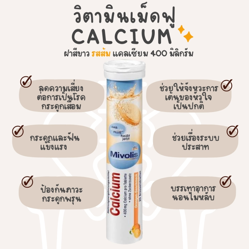 ภาพหน้าปกสินค้าขาว แพคเกจใหม่  Mivolis วิตามินเม็ดฟู่จากเยอรมัน ขนาด 20 เม็ด จากร้าน SH.69 บน Lazada