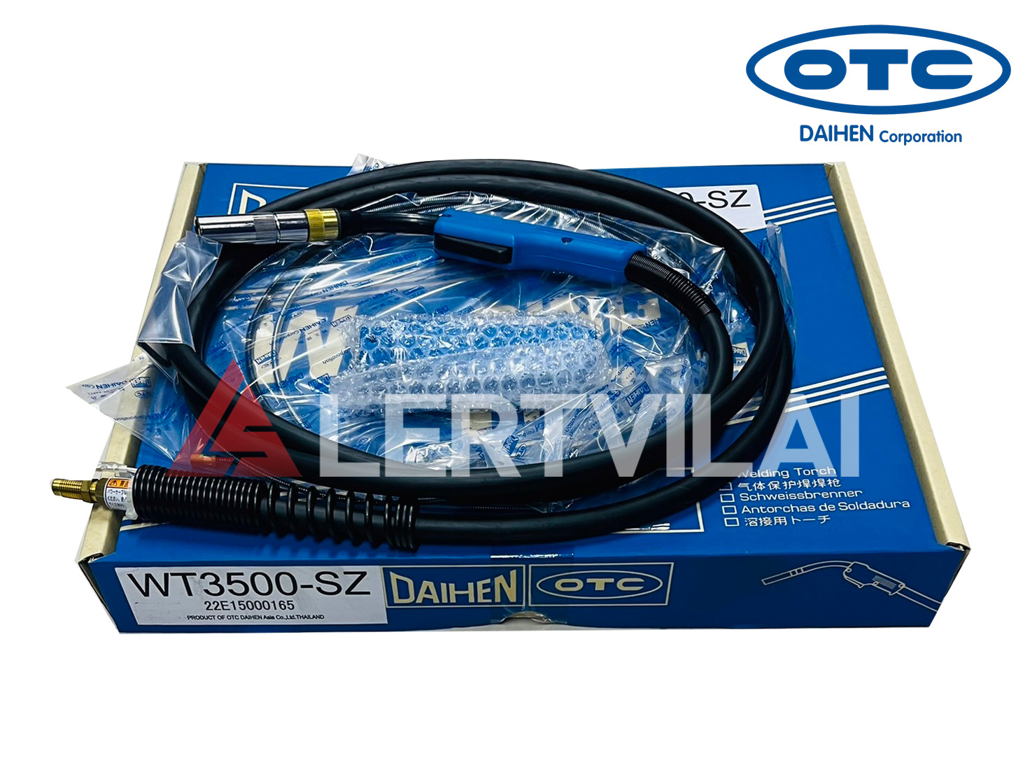 ปืนเชื่อม ปืนเชื่อม MIG/MAG OTC WT3500-S  ยาว 3 เมตร 350 Amp - ยี่ห้อ OTC Daihen ราคา 3,476 บาท*ส่งฟรี