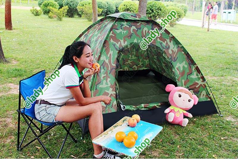 เต็นท์นอน 3-4 คน ขนาด 180x180x135 cm.
