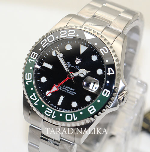 Olym Pianus Automatic Gmt Sapphire Watch 899831Ag4-445 ราคา 4,465 บาท*ส่งฟรี