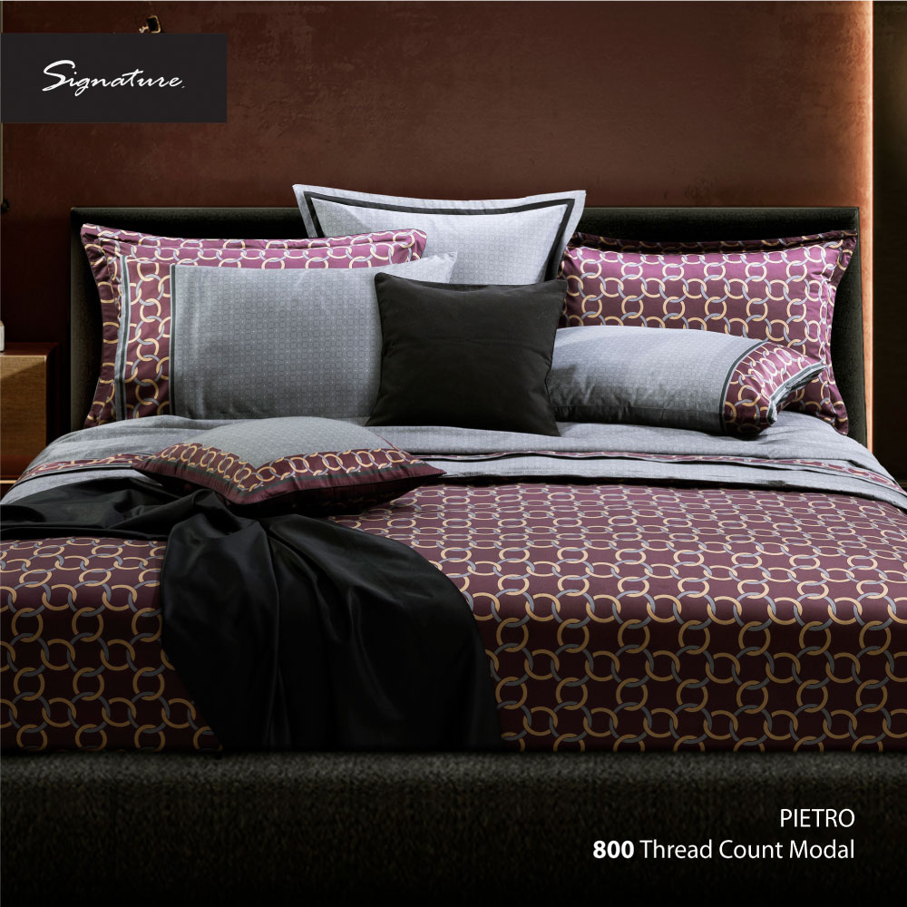 SANTAS HOME PIETRO BEIGE DUVET COVER ราคา 8,575 บาท*ส่งฟรี