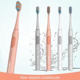 แปรงสีฟันไฟฟ้า รอยยิ้มขาวสดใสใน 1 สัปดาห์ เลย geesim G02 Electric Toothbrushes Sonic Vibration แปรงฟันไฟฟ้า แปรงสีฟันไฟฟ้าแบบชาร์จได้ พร้อมหัวเปลี่ยน Ultrasonic Toothbrush