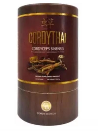 CORDYTHAI For Him 30 แคปซูล กระป๋อง คอร์ดี้ไทย ถั่งเช่า ม เกษตร สำหรับผู้ชาย กระป๋องสีแดง 1 กระป๋อง