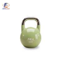 Kettlebell เคตเทิลเบล ลูกตุ้มยกน้ำหนัก Competition เกรดแข่งขัน 8-24kg (คละสี) - FEX fitness