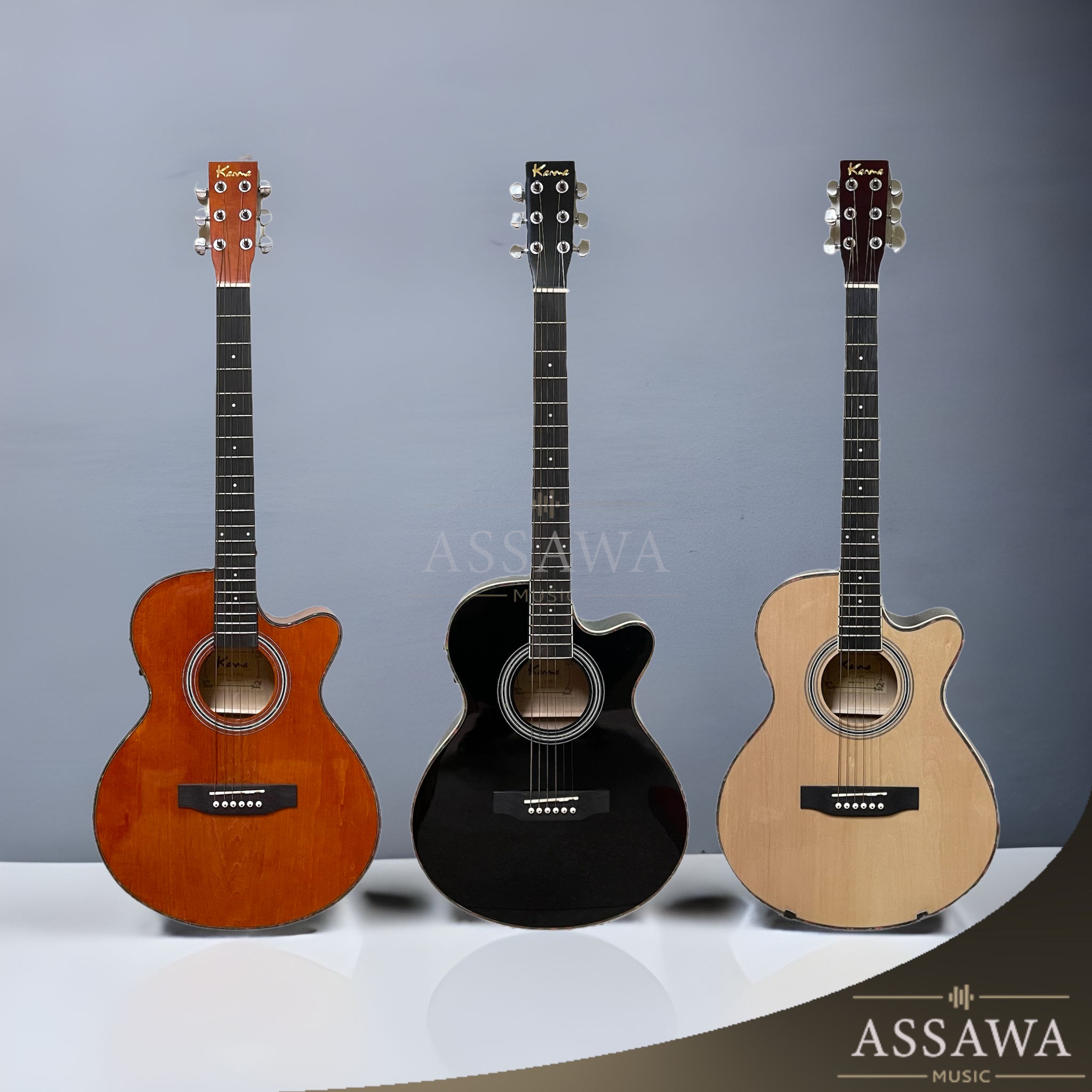 KAMA กีต้าร์โปร่ง และ กีต้าร์โปร่งไฟฟ้า ขนาด 39 นิ้ว Guitar คามา รุ่น KM-390C ราคา 1,510 บาท*ส่งฟรี