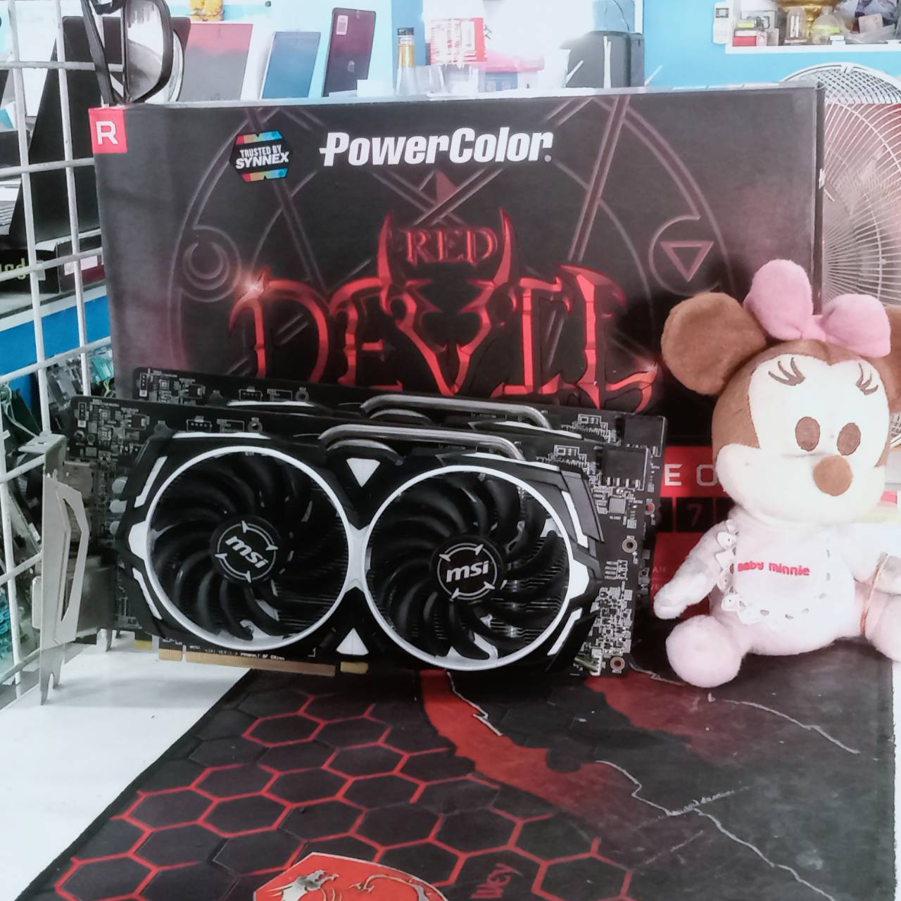 การ์ดจอ Msi Radeon Rx 580 Armor GB OC สภาพสวยๆใสๆ 100 Lazada