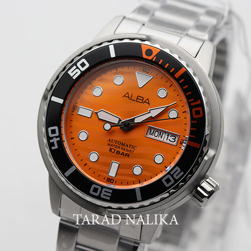Alba Tuna Sport New Automatic Watch Al4343X1 (Genuine, Warranty from Authorized Center) Tarad Nalika ราคา 3,030 บาท*ส่งฟรี