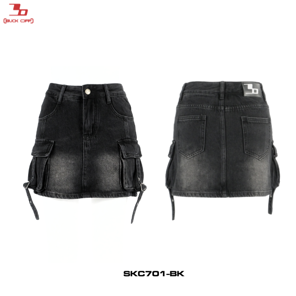 BUCKOFF : SKC701 SKIRT กระโปรงยีนส์สั้น ราคา 890 บาท*ส่งฟรี