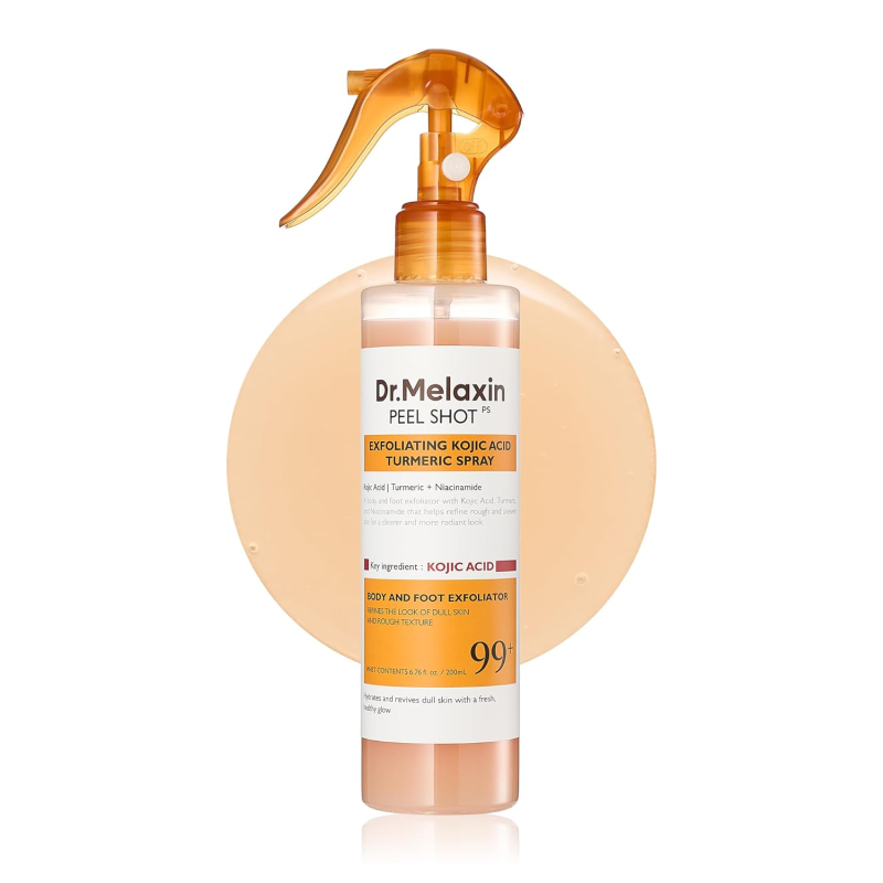 【Imported from Korea】-Dr.Melaxin Whitening Spray Body Spray, Kojic Acid, Turmeric, Keratin, Easy to Use, Fast Results, Removes Old Skin Cells from Korea, 200ml ราคา 579 บาท*ส่งฟรี