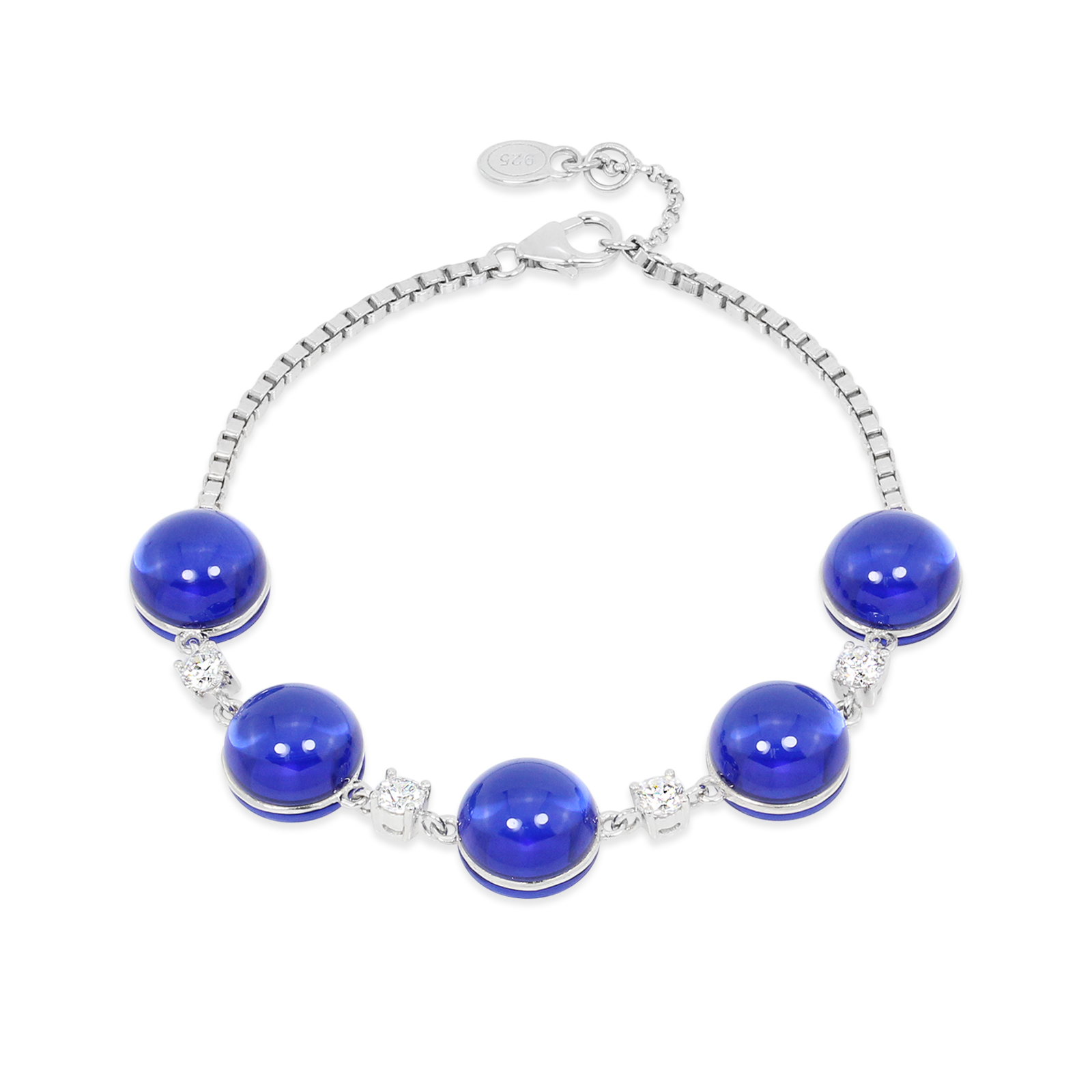 Lory Jewellery Eterinity Bracelet B19003 Siamite #232/1 Silver 925 สร้อยข้อมือ กำไลข้อมือ เงินแท้ 925 ราคา 4,200 บาท*ส่งฟรี