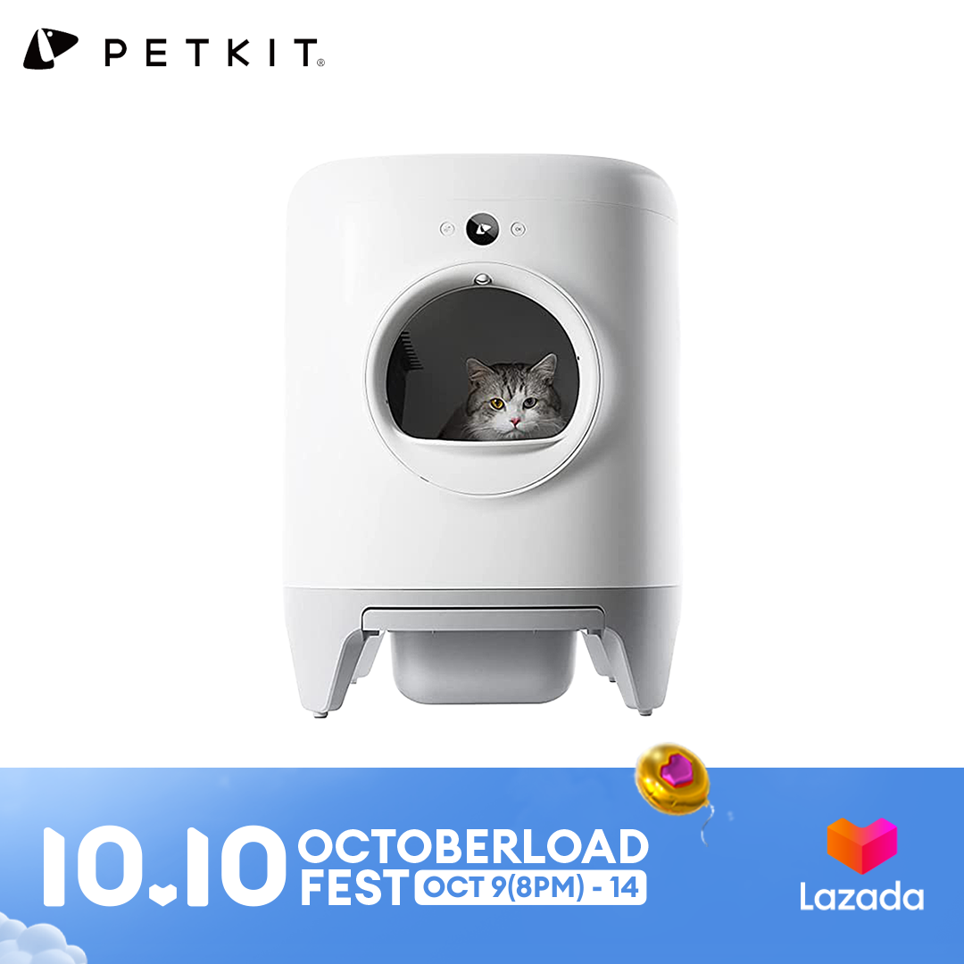 PETKIT PURA CAT DETECTIVE DEODORIZING LITTER BOX ODOR ELIMINATOR LITTLE BOX FOR CAT ราคา 35,649 บาท*ส่งฟรี