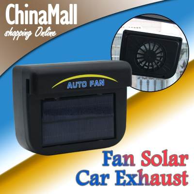 Car Exhaust Solar Fan พัดลมระบายอากาศในรถ พลังงานแสงอาทิตย์