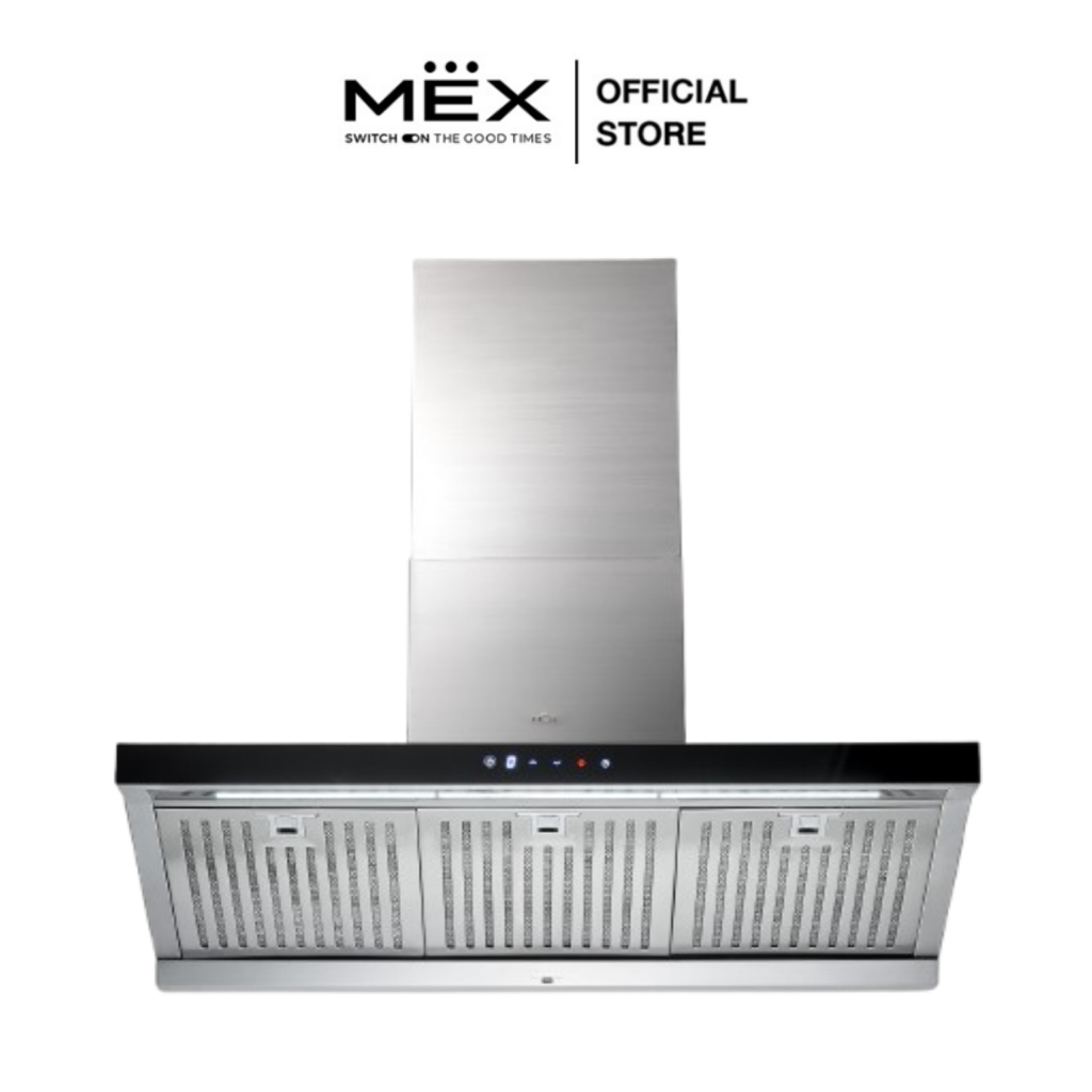 Mex Model K635Bfx90, Box-Shaped Tent Smoke Extractor with Touch System, Size 90 Cm. ราคา 12,900 บาท*ส่งฟรี
