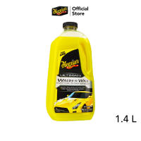 Meguiars G17748 Ultimate Wash & Wax แชมพูล้างรถสูตรผสมแว็กซ์ อัลติเมท วอช แอนด์ แว็กซ์ ขนาด 48 oz. ล้างและเคลือบเงาในขั้นตอนเดียว น้ำยาล้างรถ เคลือบเงา