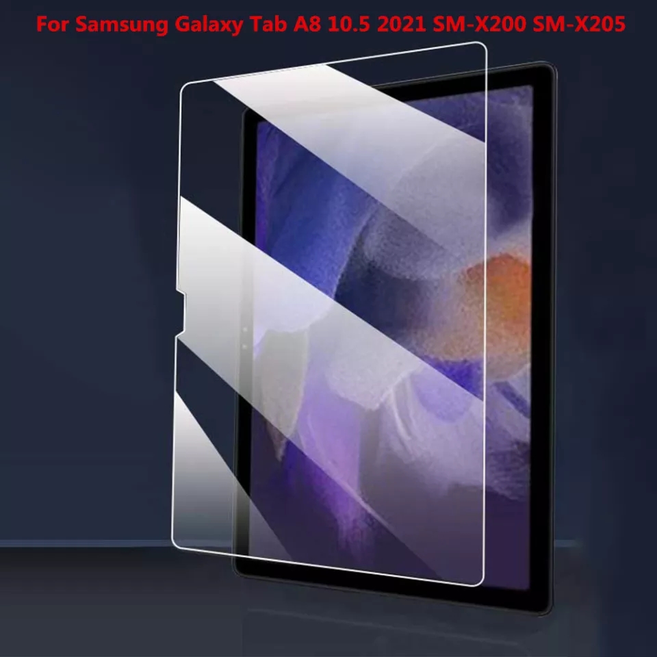 มุมมองเพิ่มเติมของสินค้า Yora Shop ฟิล์มกระจก นิรภัย Samsung Galaxy Tab A8 (2021)10.5 SM-X205 For Samsung Galaxy Tab A8 10.5 2021 SM-X205 Tempered Glass Screen Protector SM-X200 SM-X205 Tablet Protective Film