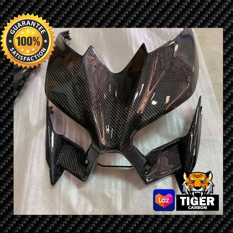 Honda XMAX 300 ชุดปิดแบตบนไฟ+ใต้ไฟ คาร์บอนแท้ลาย2 อะไหล่แท้เบิกศูนย์ ราคา 3,899 บาท*ส่งฟรี