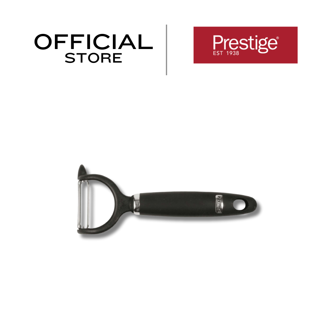 Prestige CREATE TOOLS & GADGETS Y-PEELER - ที่ปอกเปลือกผลไม้ ใบมีดจากสแตนเลสสตีล ด้ามจับยางกันลื่น แข็งแรง ทนทาน สามารถใช้กับเครื่องล้างจานได้ (56114-C) ราคา 195 บาท*ส่งฟรี