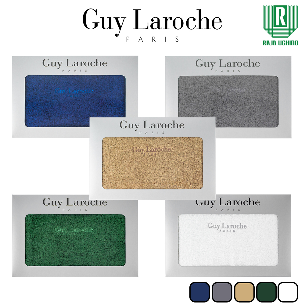 GIFTSET GUY LAROCHE GOLD TOWEL ผ้าขนหนูพรีเมี่ยม ผ้าเช็ดตัว ขนาด 70x135 cm. ลิขสิทธิ์แท้ แอนตี้แบคทีเรีย COTTON100% [ TGC203B7 ] ราคา 595 บาท*ส่งฟรี