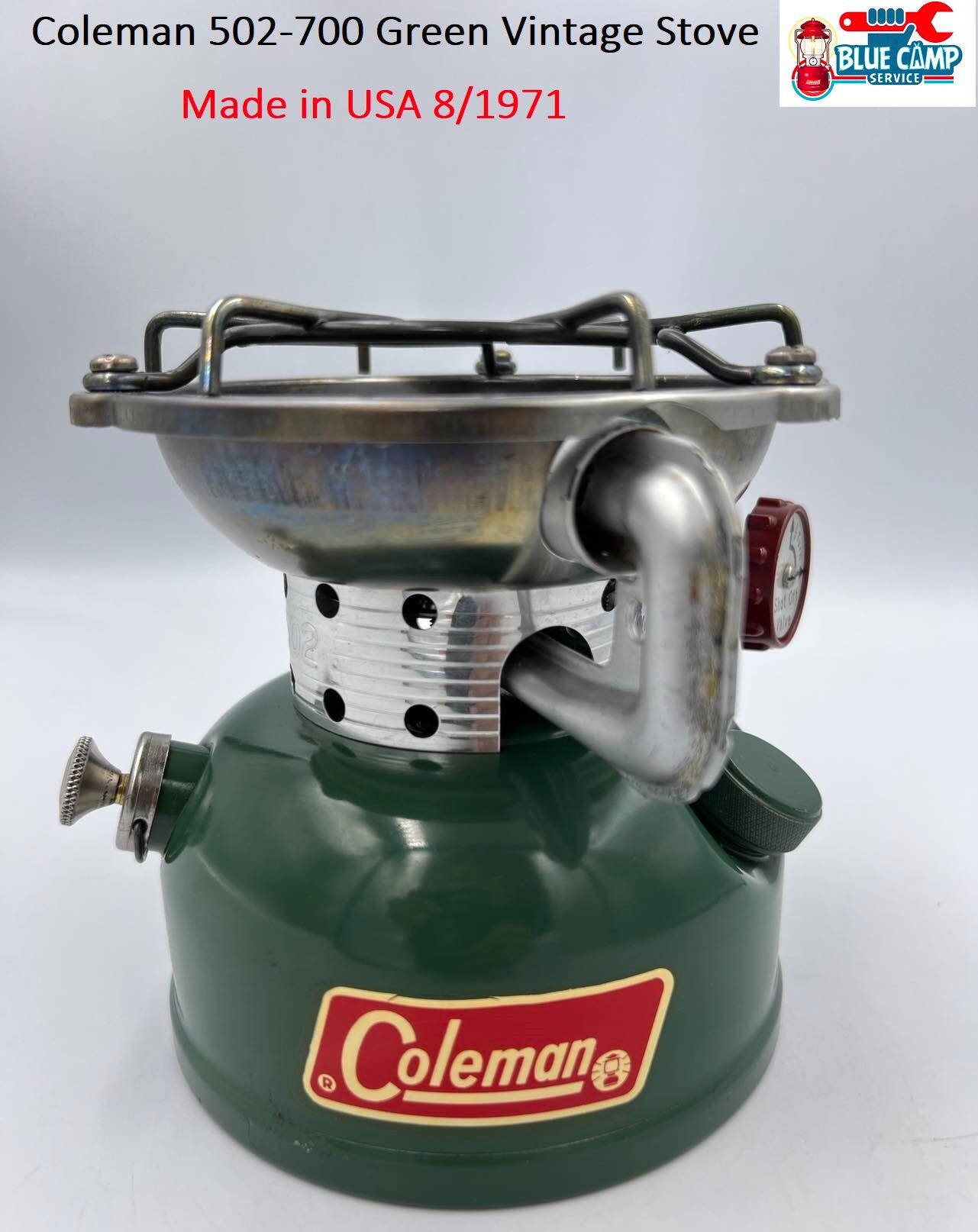 เตาน้ำมัน Vintage Coleman Stove รุ่น 502-700 made in USA ผลิต 8/66