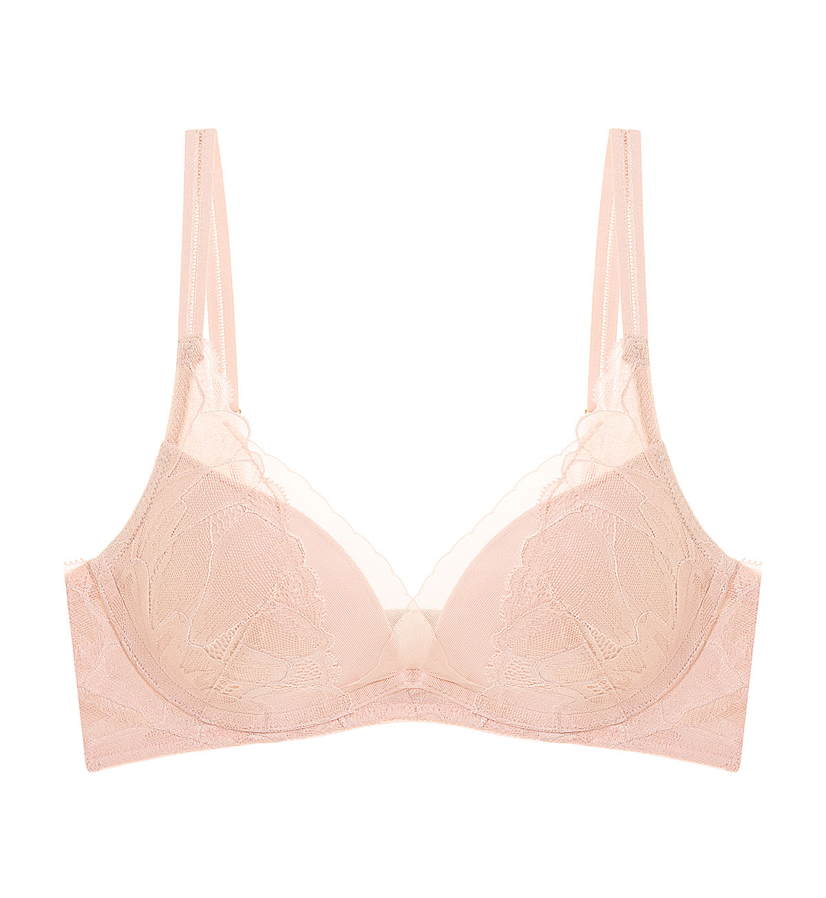 Triumph เสื้อชั้นในดันทรงแบบไม่มีโครง รุ่น Botanic HU DV-R รหัส 10223206 สีชมพูอ่อน 00WJ ราคา 2,450 บาท*ส่งฟรี