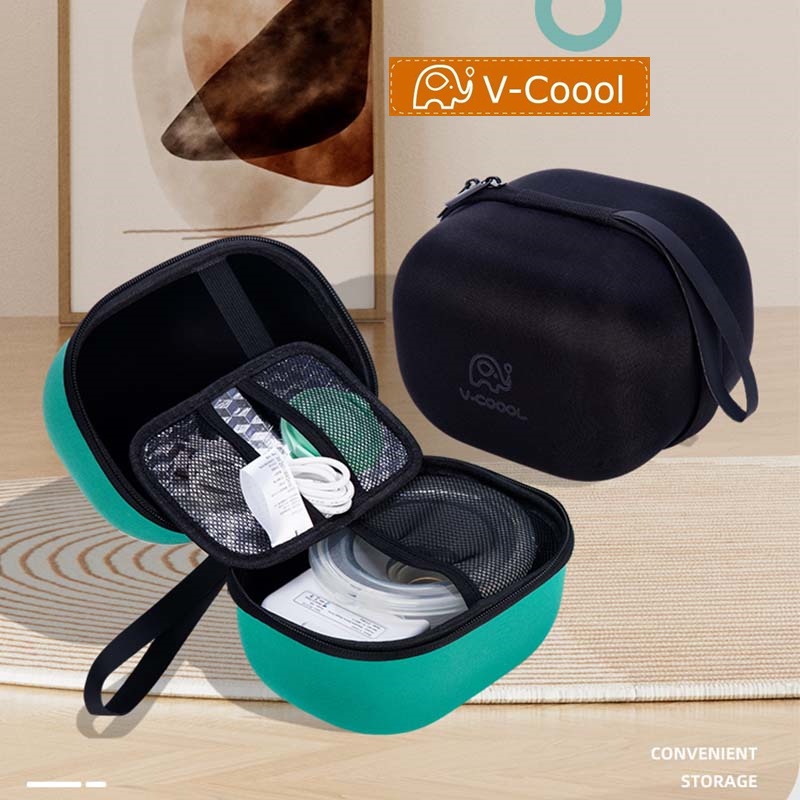 v-coool กระเป๋าเก็บเครื่องปั๊มนมแฮนฟรีด์ เครื่องปั๊มนมไร้สาย ใส่ได้ 2 เครื่อง พกพาสะดวก ราคา 250 บาท*ส่งฟรี