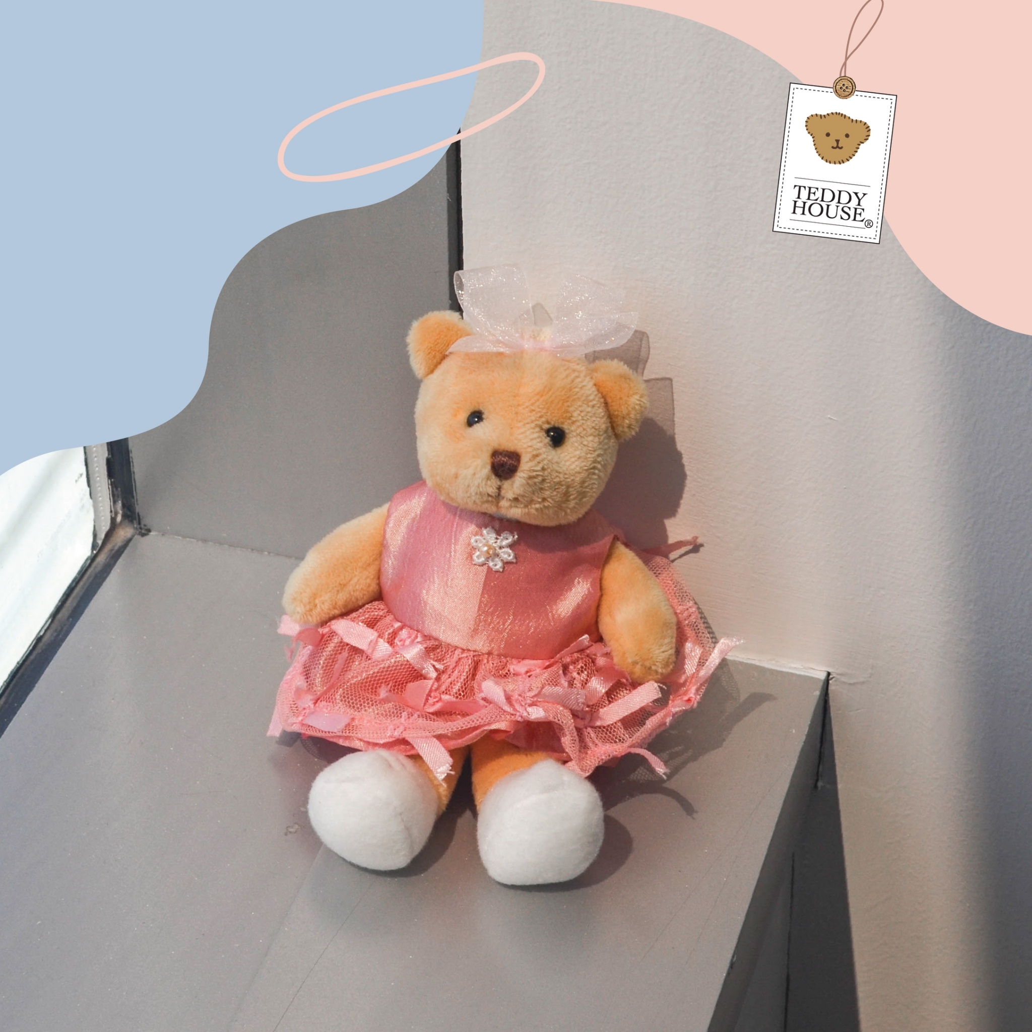 BuBu Bear :พวงกุญแจหมี ขนาด 6"