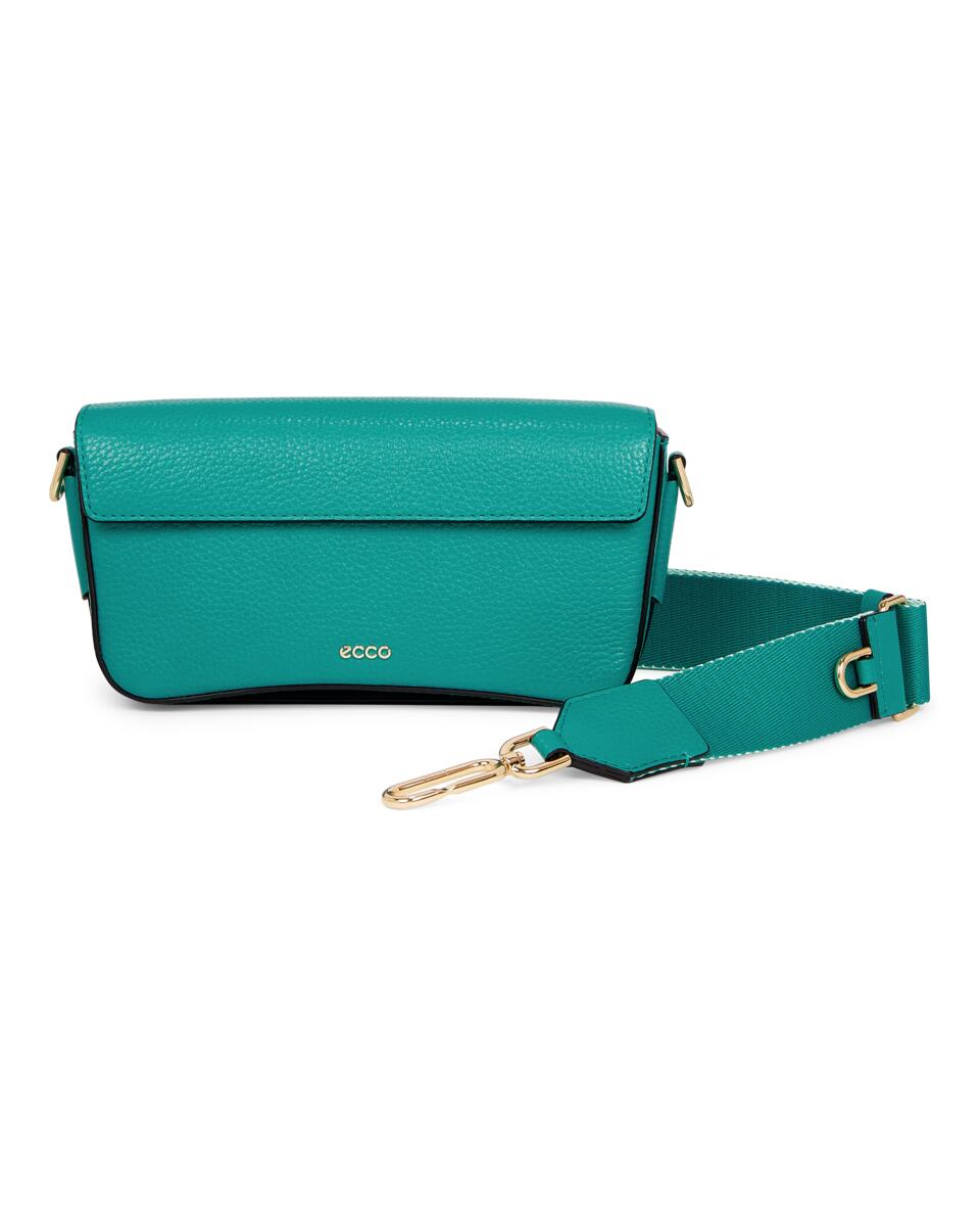 ECCO กระเป๋าสะพาย รุ่น PINCH BAG M PEBBLED LEATHER POP สีเขียว ราคา 7,992 บาท*ส่งฟรี