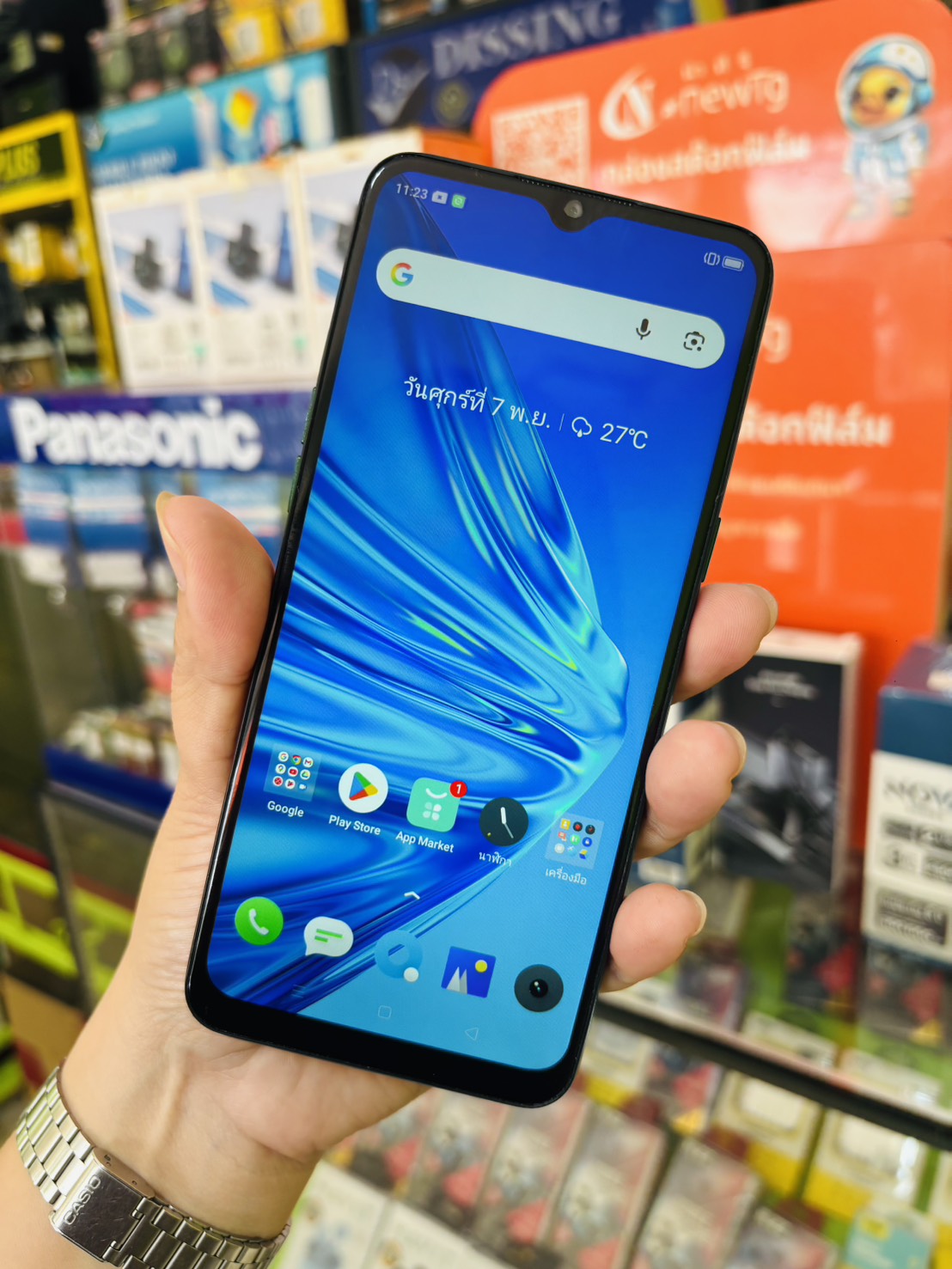 Realme 5I Ram 4 Rom 64 Battery 5000 Mah Realme 5I ราคา 1,500 บาท*ส่งฟรี