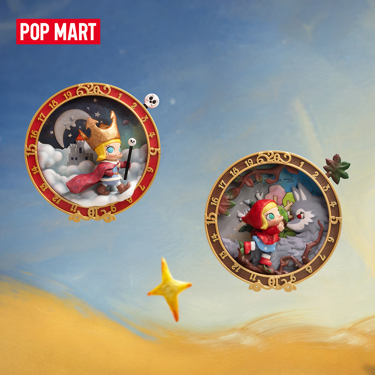 POP MART MOLLY The Wheel of Time 20th Anniversary Series Figures Blind Box ราคา 2,070 บาท*ส่งฟรี