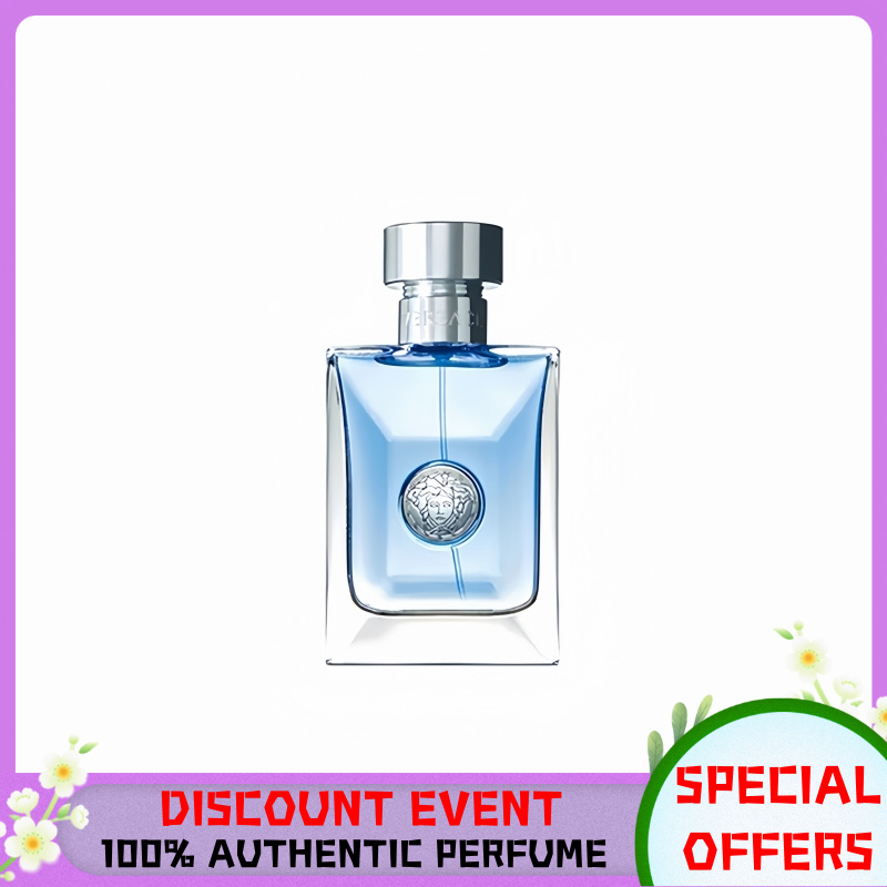 【100% Authentic Perfume】 Versace Pour Homme 100ml Eau De Toilette Discount Event ราคา 2,990 บาท*ส่งฟรี