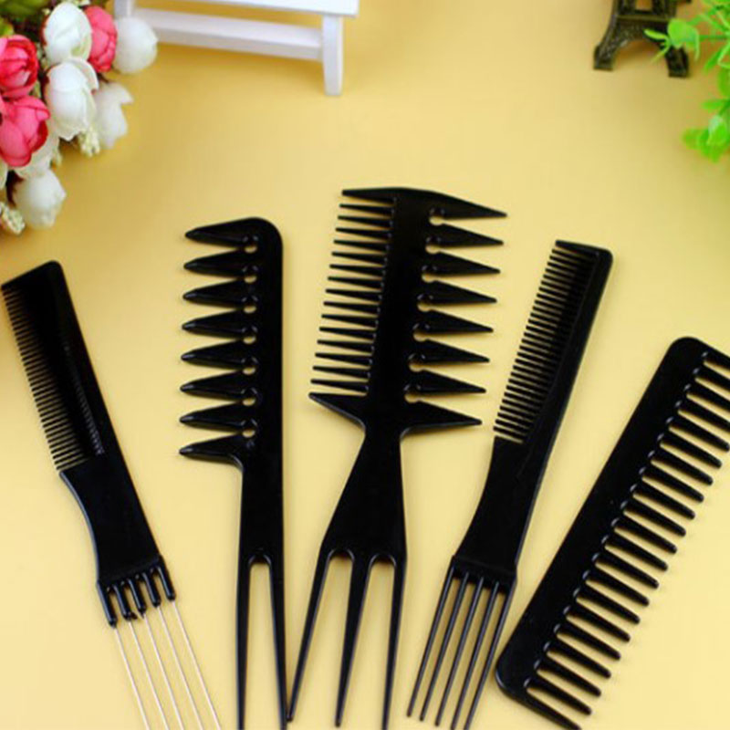 Bộ Lược Tạo Kiểu Tóc 10 Chiếc Lược Chải Tóc Chuyên Nghiệp Cho Thợ Cắt Tóc