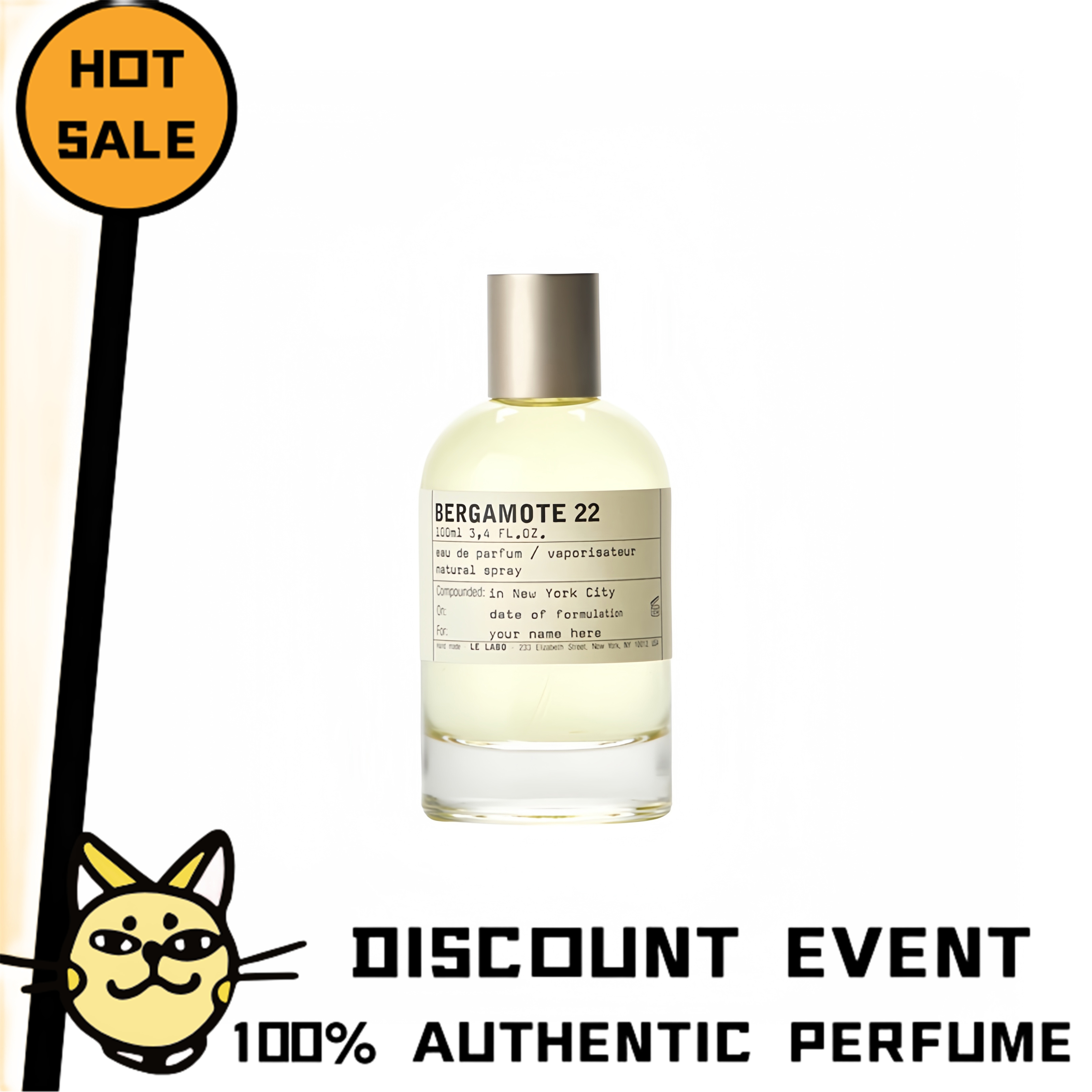 Le Labo Bergamote 22 100% AUTHENTIC PERFUME *100ML - Eau De Parfum* IF YOU ARE NOT SATISFIED, YOU CAN RETURN THE PRODUCT ราคา 3,320 บาท*ส่งฟรี